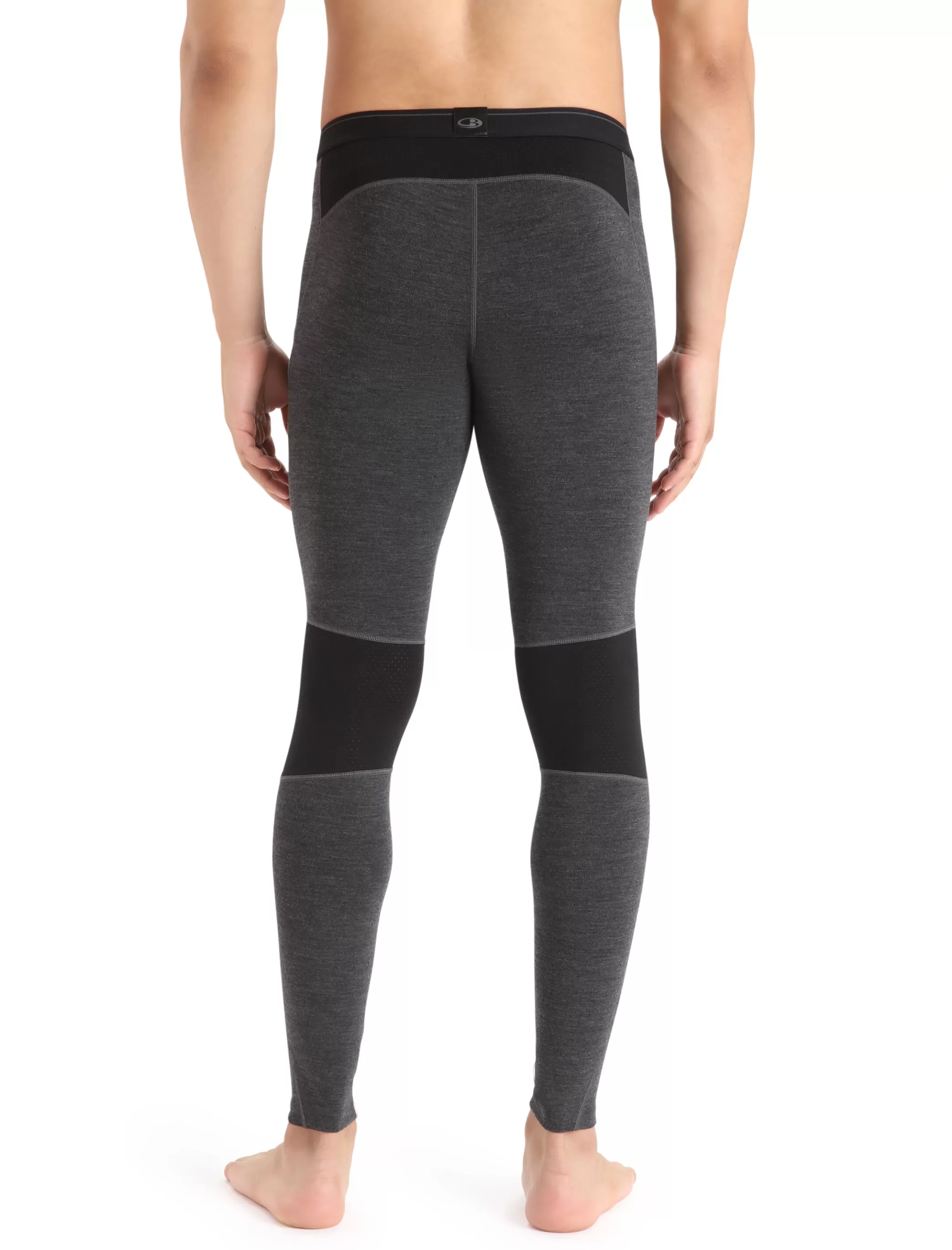 Discount icebreaker Men'S Bodyfitzone™ Merino 260 Zone Thermal Leggings Jet Heather/Black