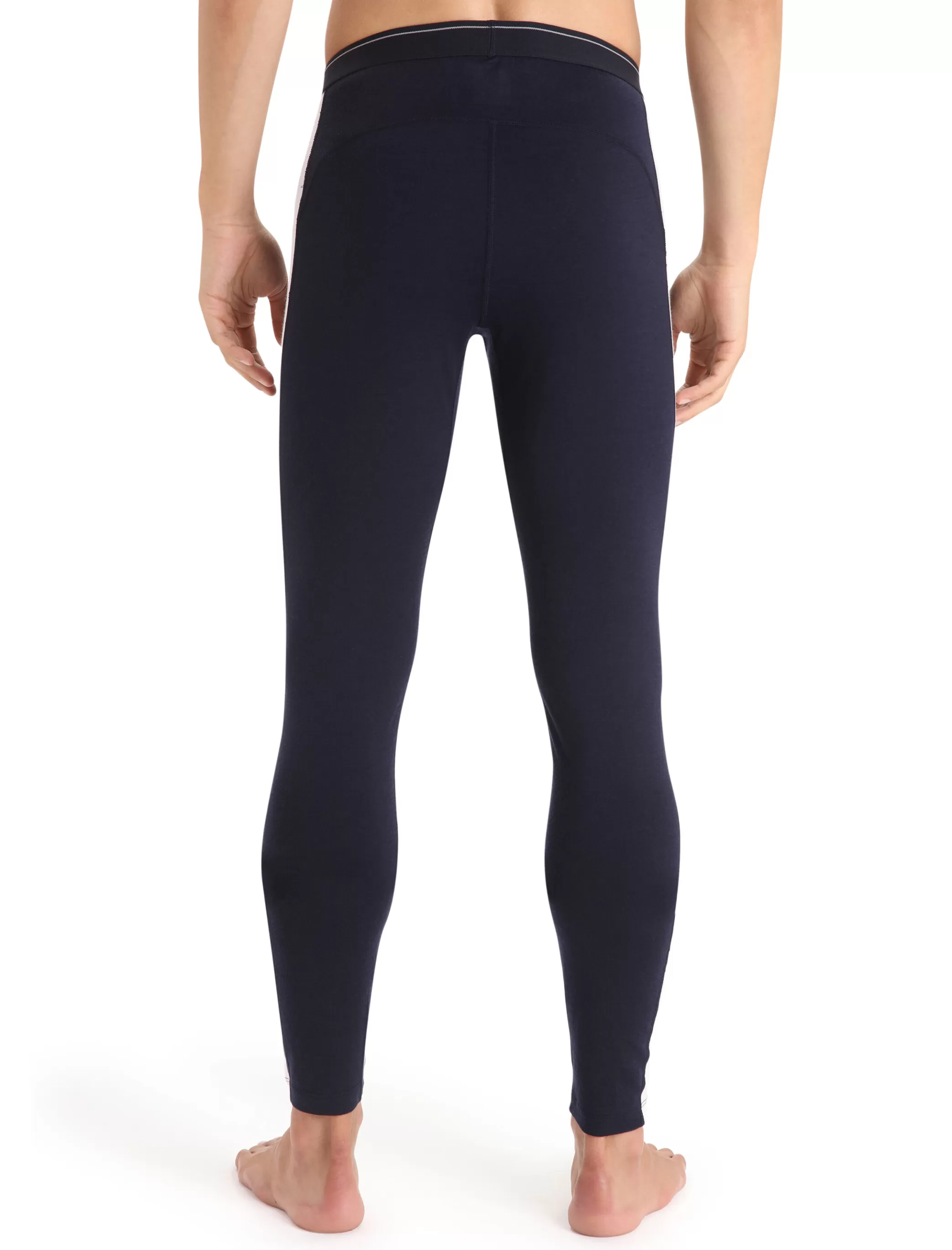 Discount icebreaker Men'S Merino 200 Sonebula Thermal Leggings Midnight Navy/Snow