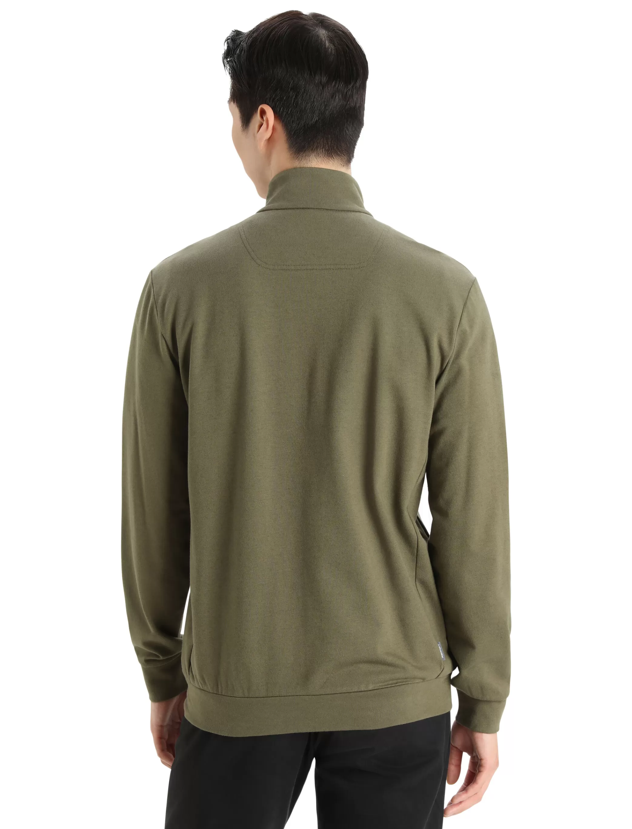 Discount icebreaker Men'S Merino Central Ii Long Sleeve Zip Sweatshirt Loden