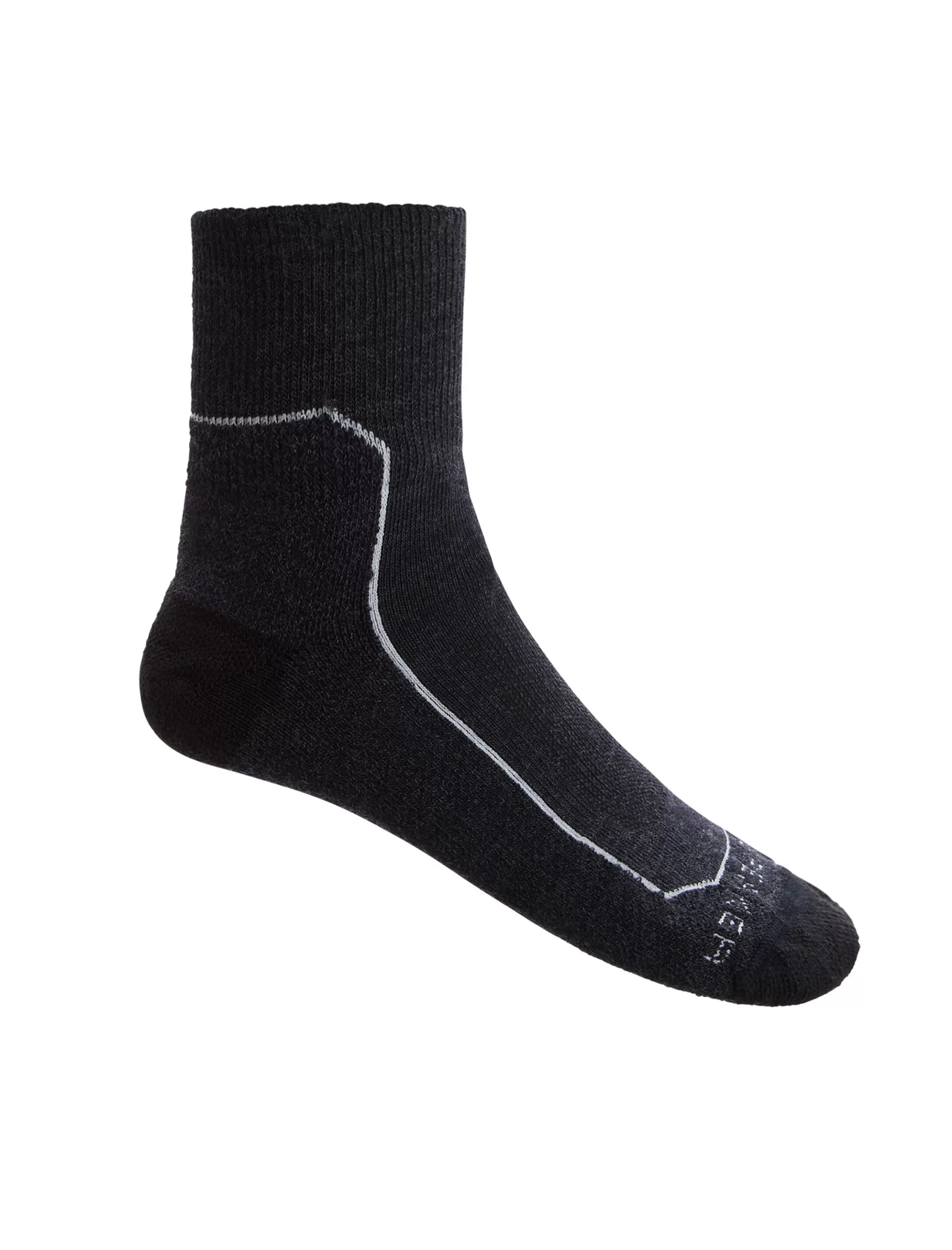 Best Sale icebreaker Men'S Merino Hike+ Light Mini Socks Jet Heather