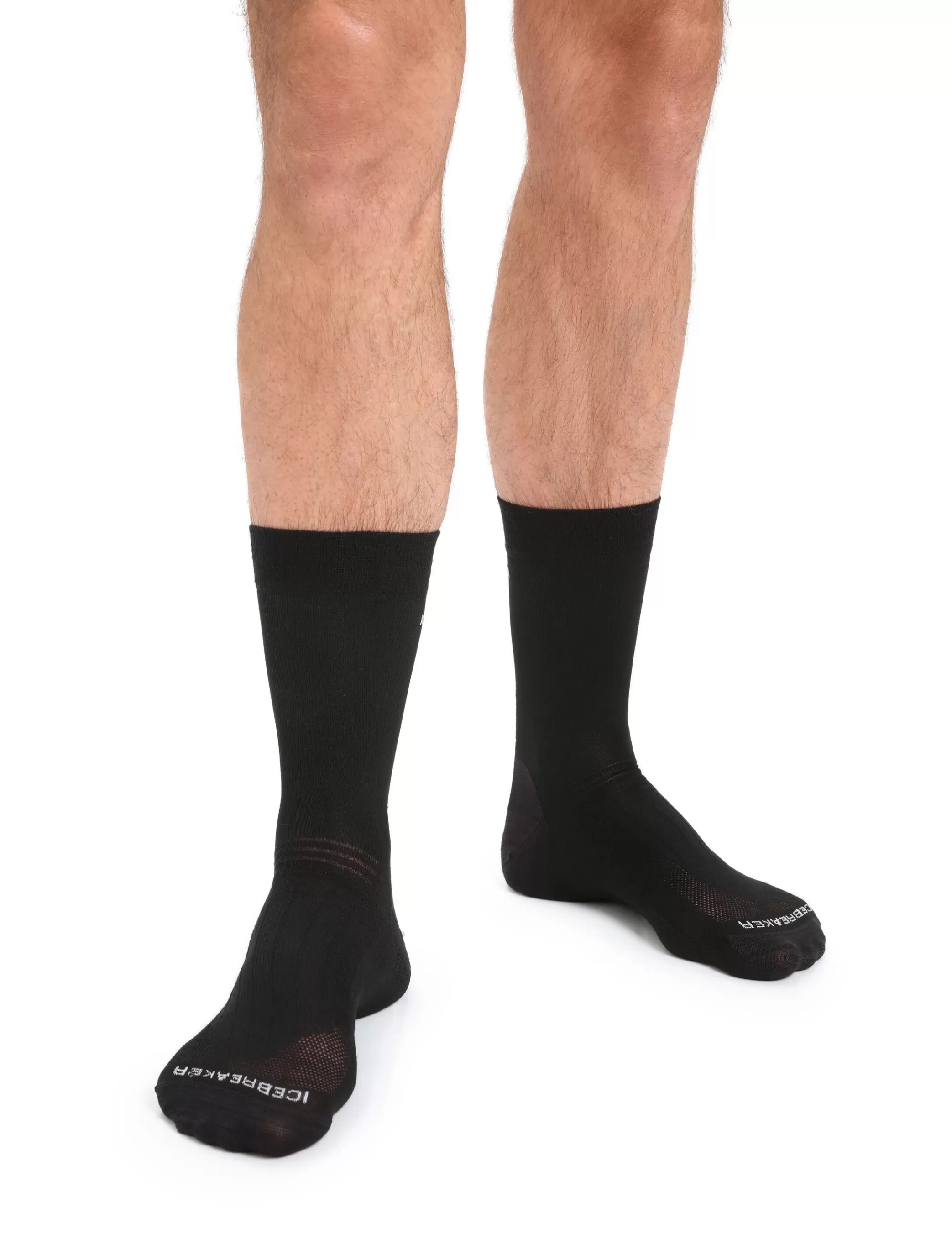 Store icebreaker Men'S Merino Hike Liner Crew Socks Black