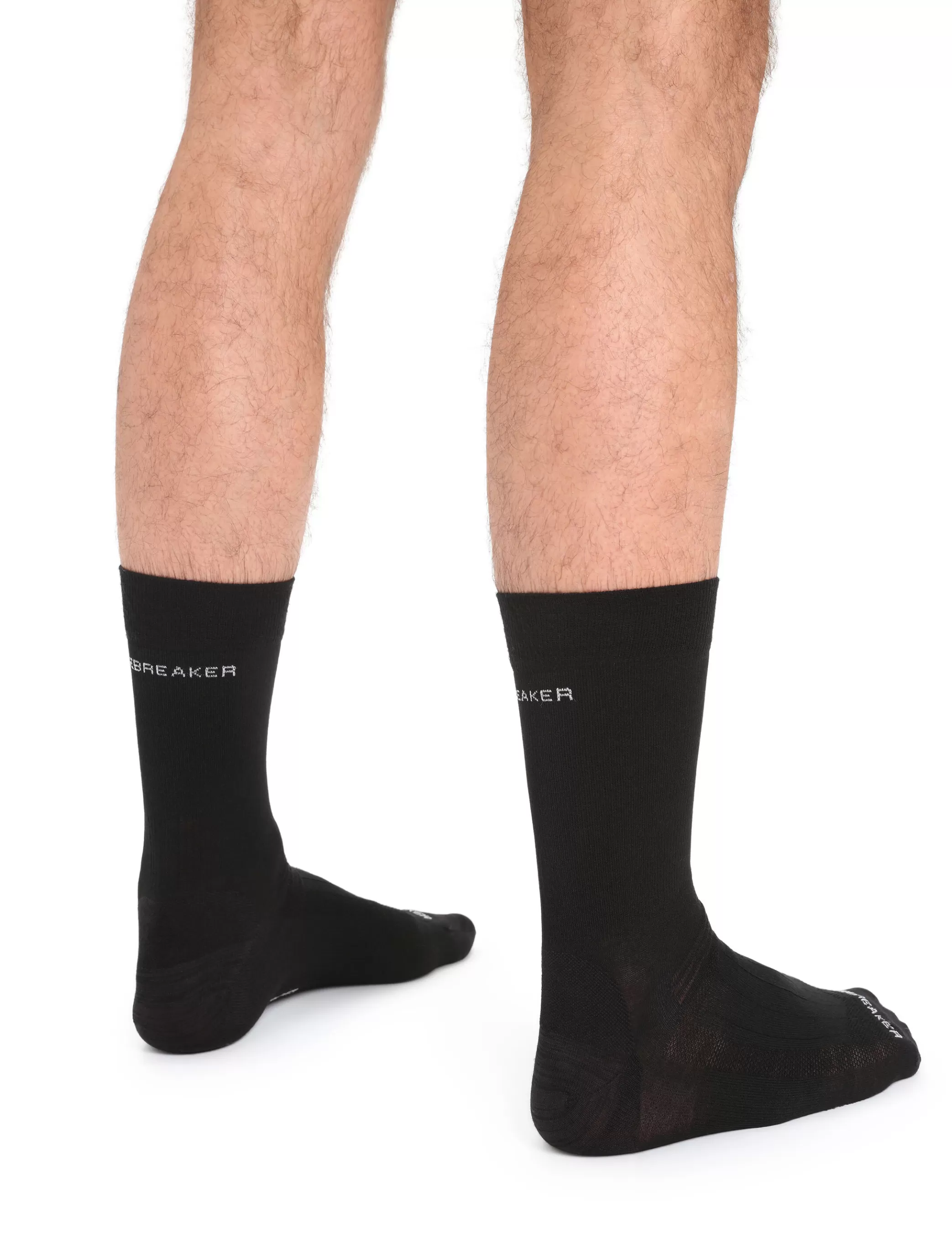 Store icebreaker Men'S Merino Hike Liner Crew Socks Black