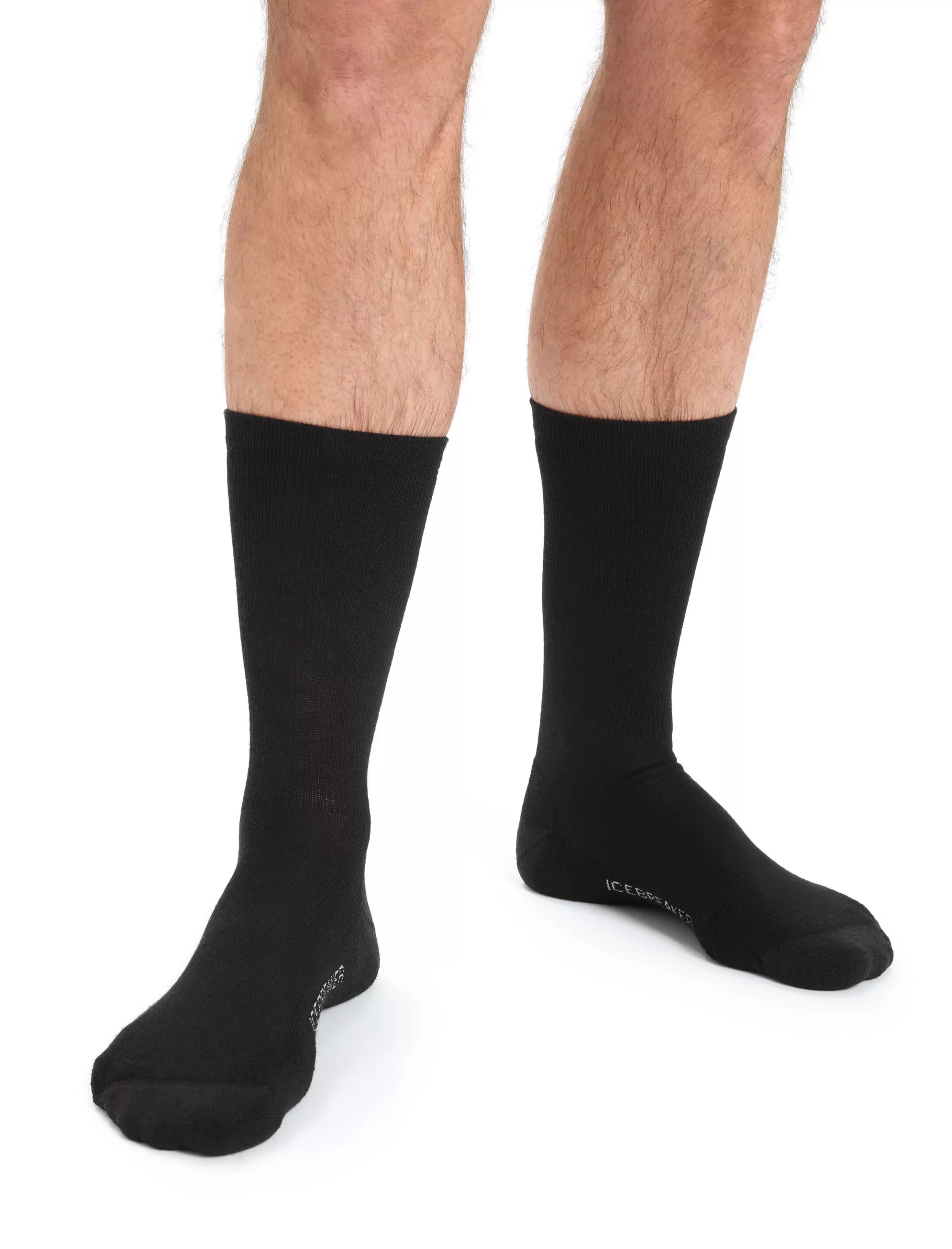 Fashion icebreaker Men'S Merino Lifestyle Light Crew Socks Black