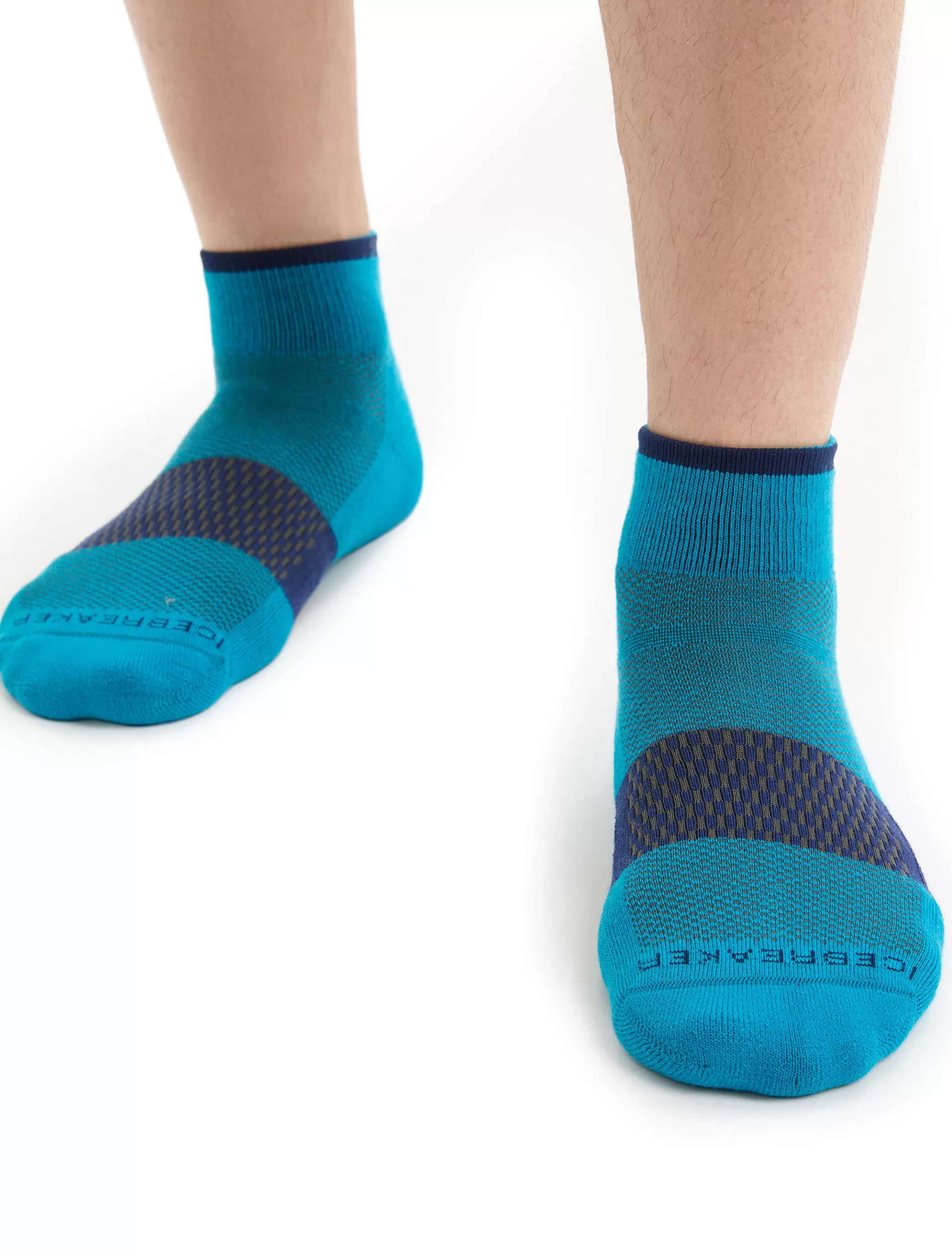 Outlet icebreaker Men'S Merino Multisport Light Mini Socks Geo Blue/Royal Navy