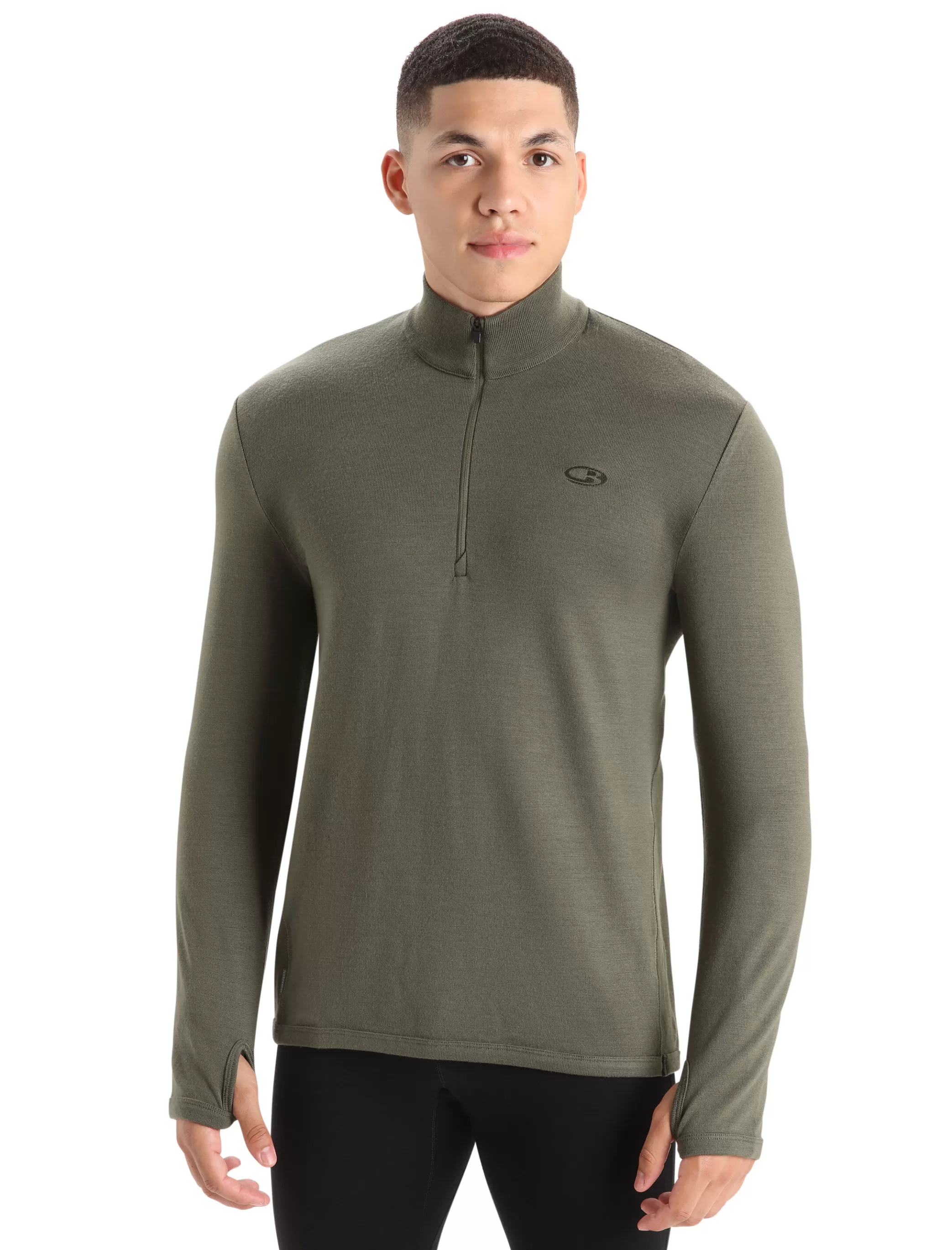 Best icebreaker Men'S Merino Original Long Sleeve Half Zip Sweater Loden