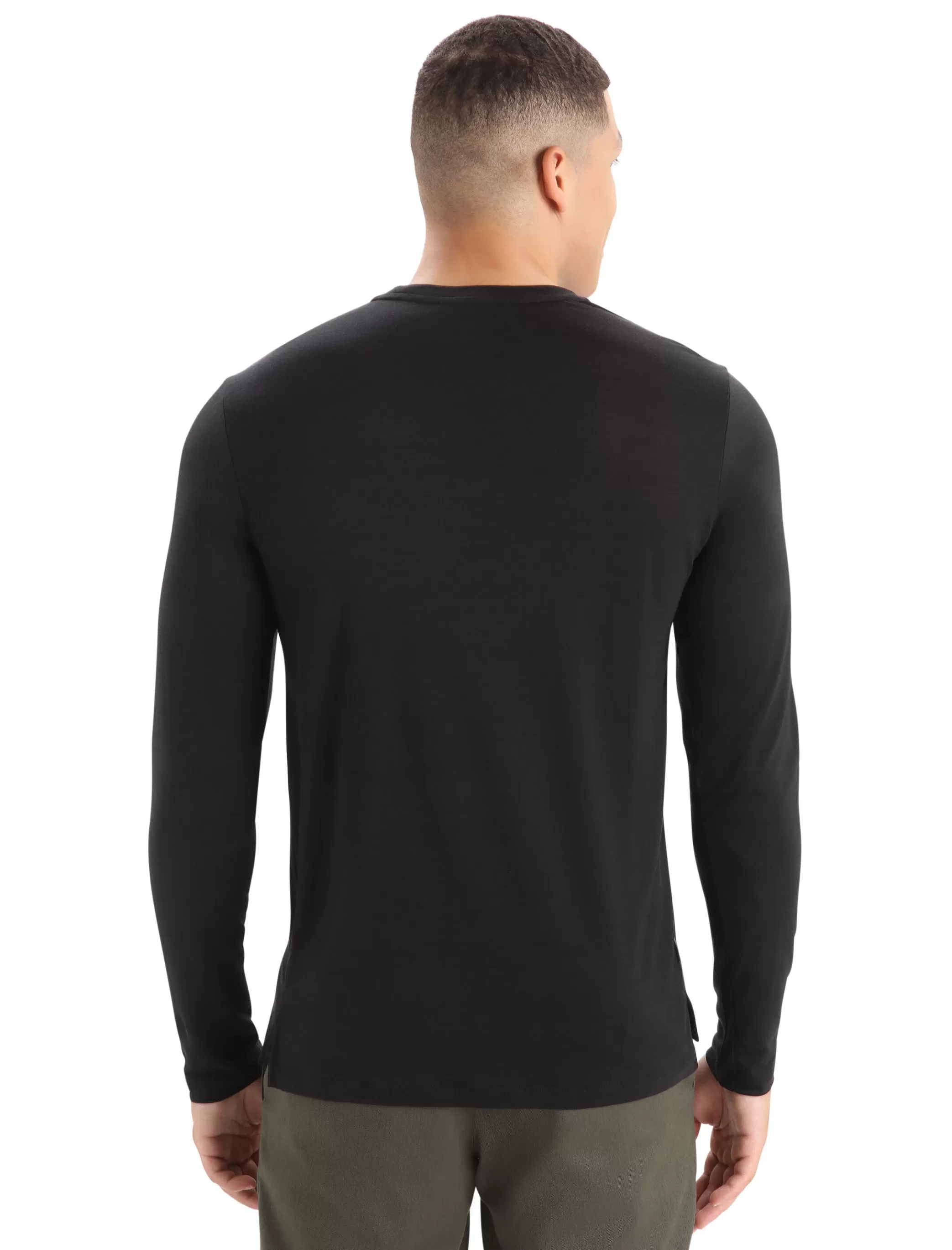 Shop icebreaker Men'S Merino Sphere Ii Long Sleeve Tee Black