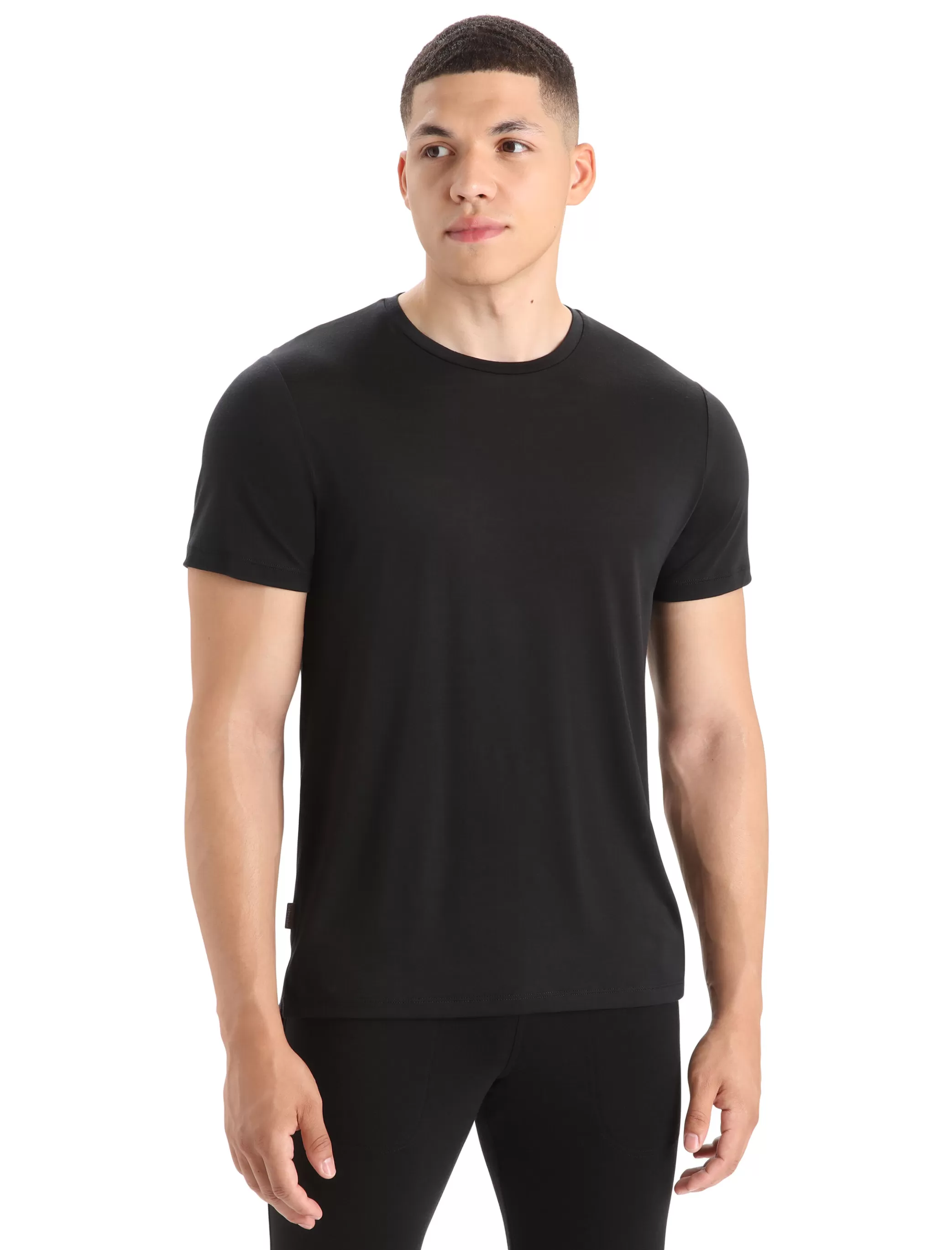 New icebreaker Men'S Merino Sphere Ii Short Sleeve Tee Black