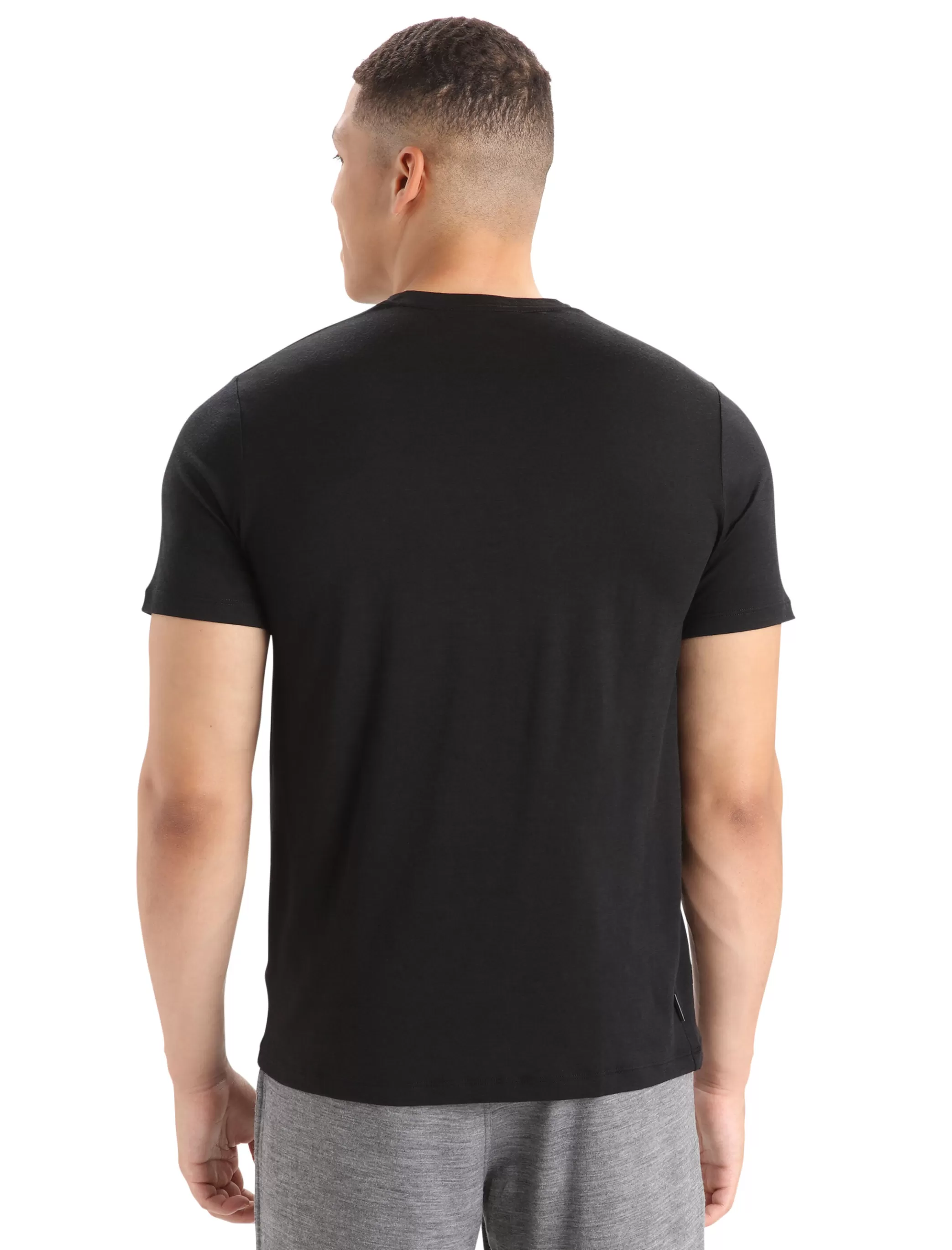 Fashion icebreaker Men'S Merino Tech Lite Ii Short Sleeve Tee Black