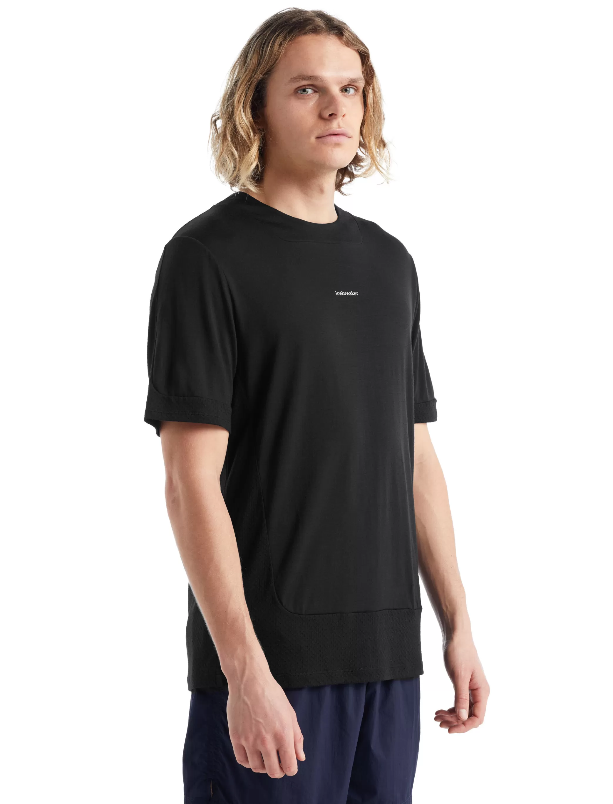 Hot icebreaker Men'S Zoneknit™ Merino Short Sleeve T-Shirt Black