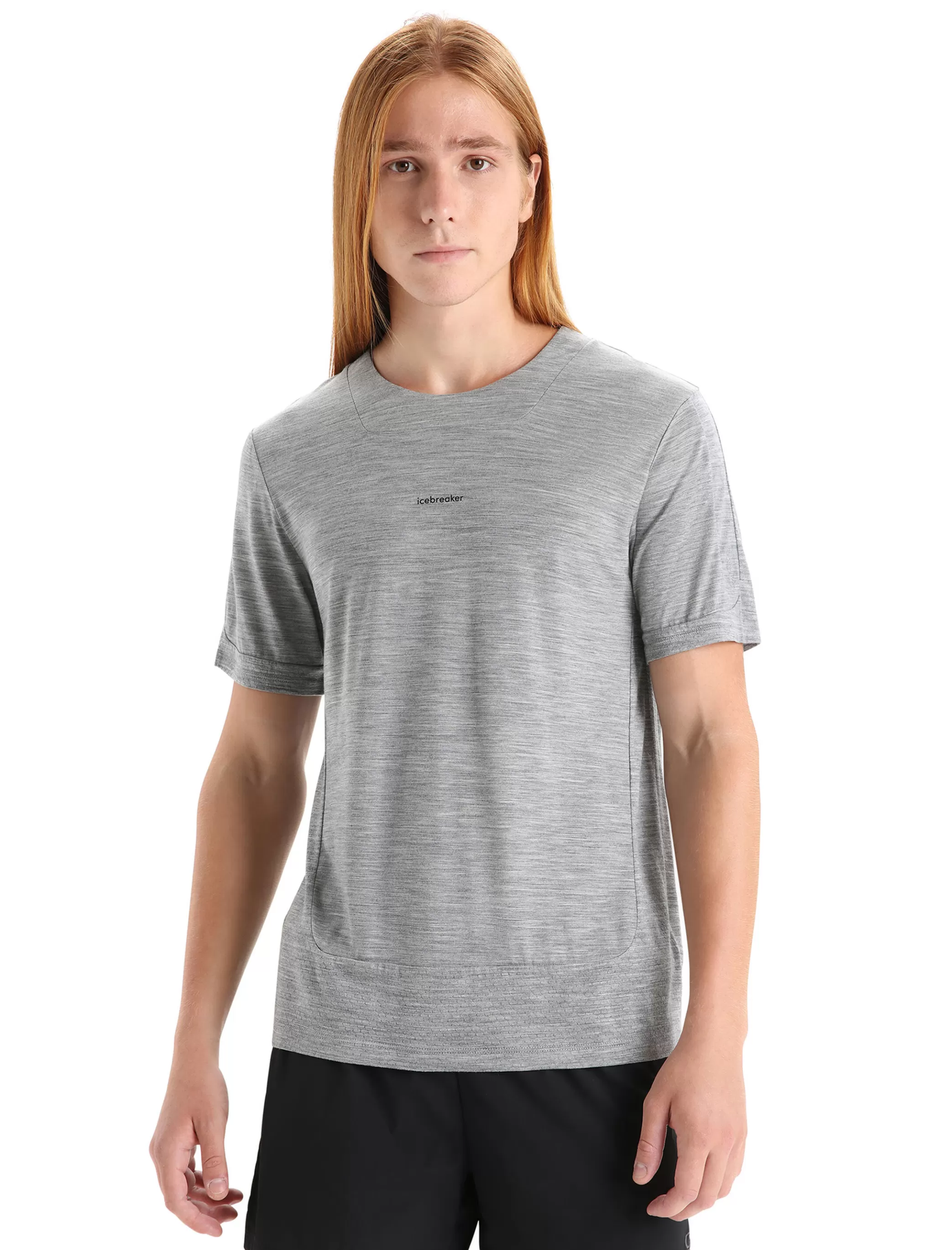 Discount icebreaker Men'S Zoneknit™ Merino Short Sleeve T-Shirt Metro Heather