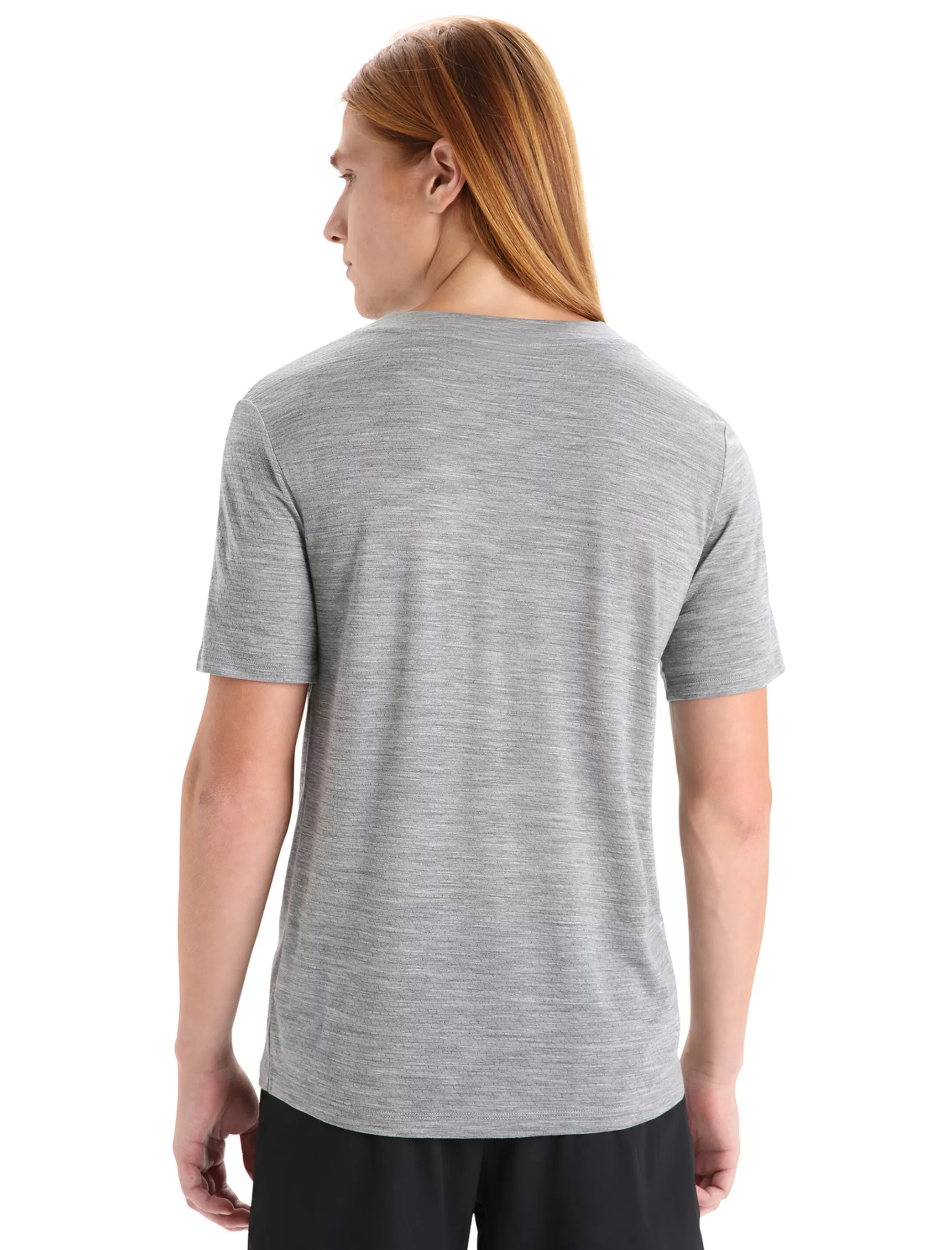 Discount icebreaker Men'S Zoneknit™ Merino Short Sleeve T-Shirt Metro Heather