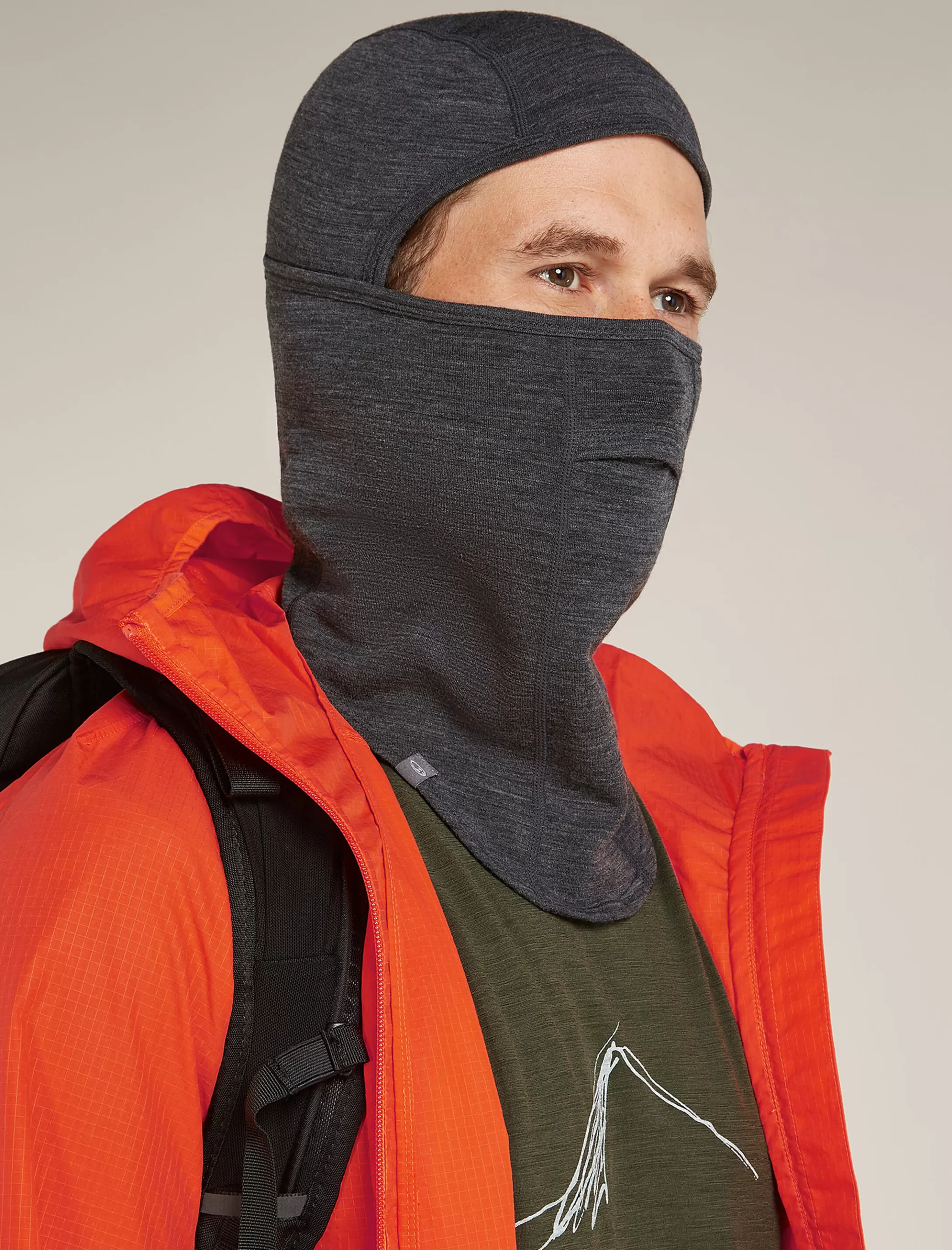 Discount icebreaker Unisex Merino Apex Balaclava Jet Heather