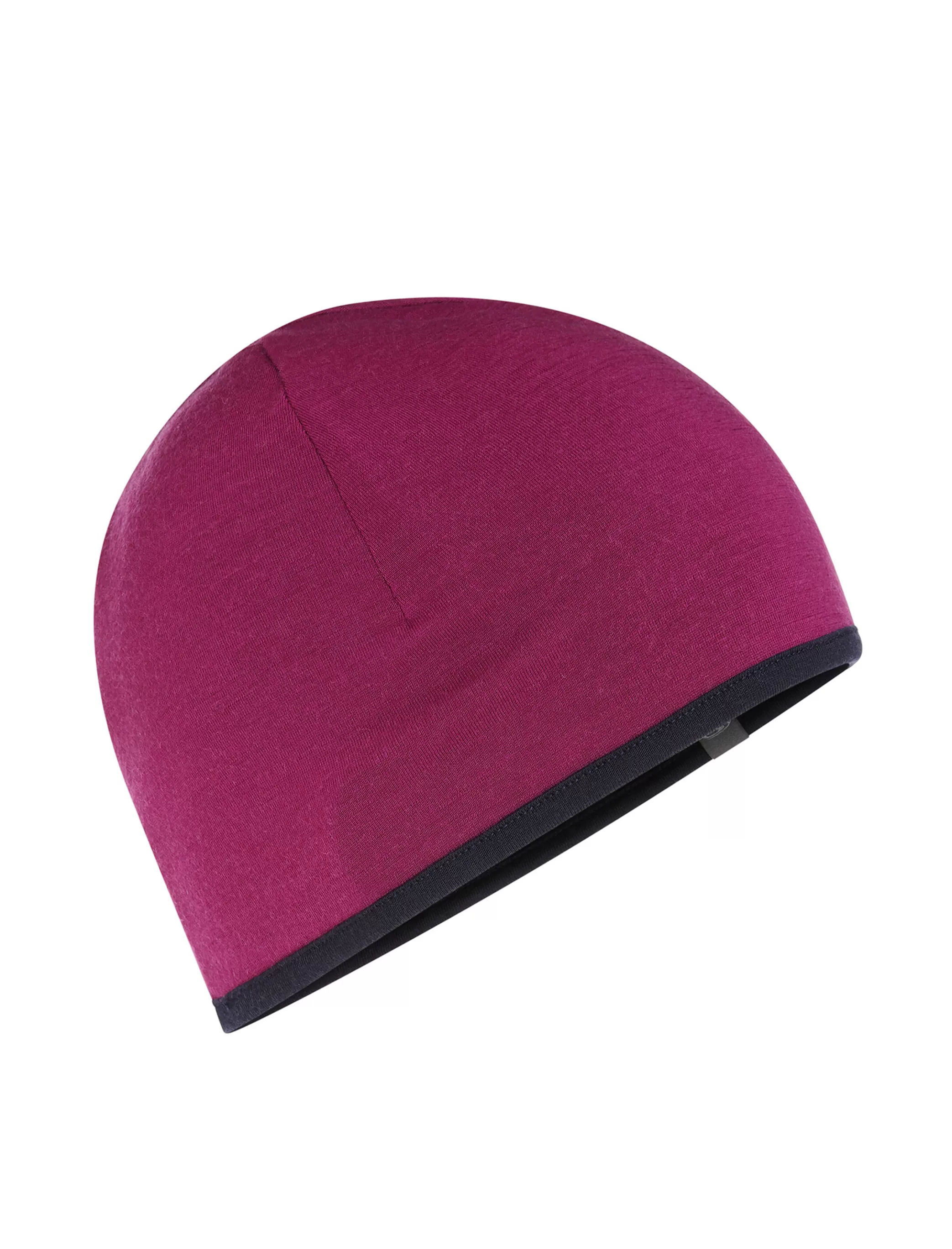 Clearance icebreaker Unisex Merino Pocket Beanie Go Berry/Midnight Navy