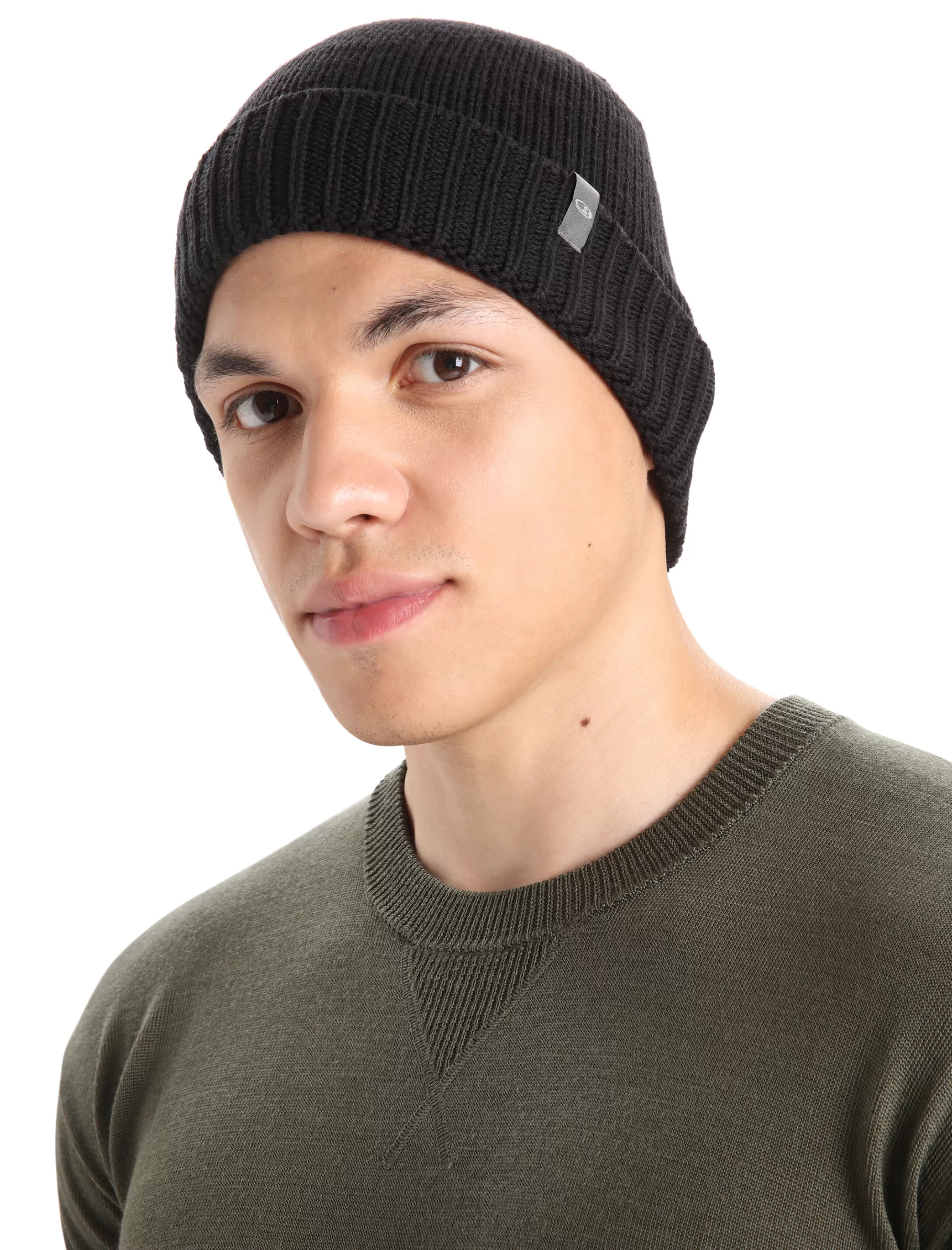 Flash Sale icebreaker Unisex Merino Vela Cuff Beanie Black