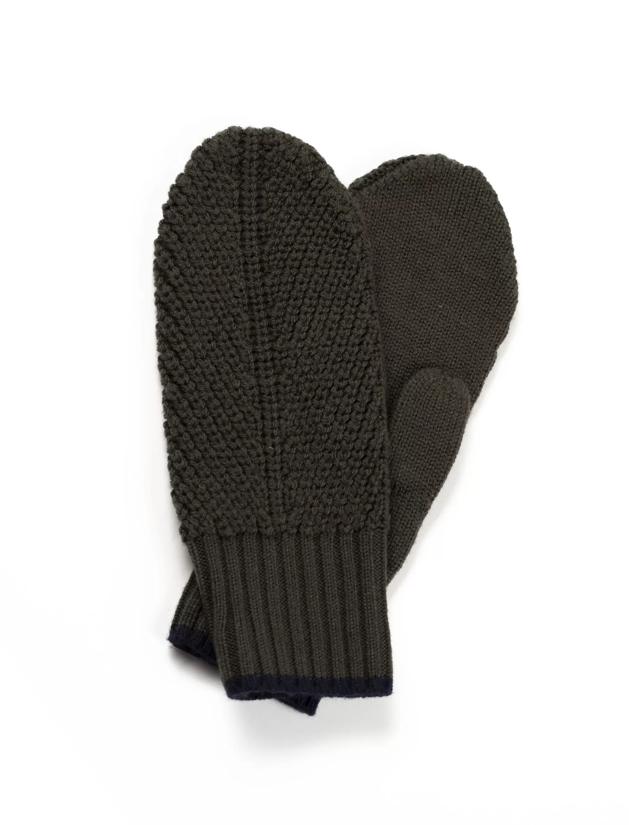 Best icebreaker Unisex Merino Waypoint Mittens Kale/Midnight Navy