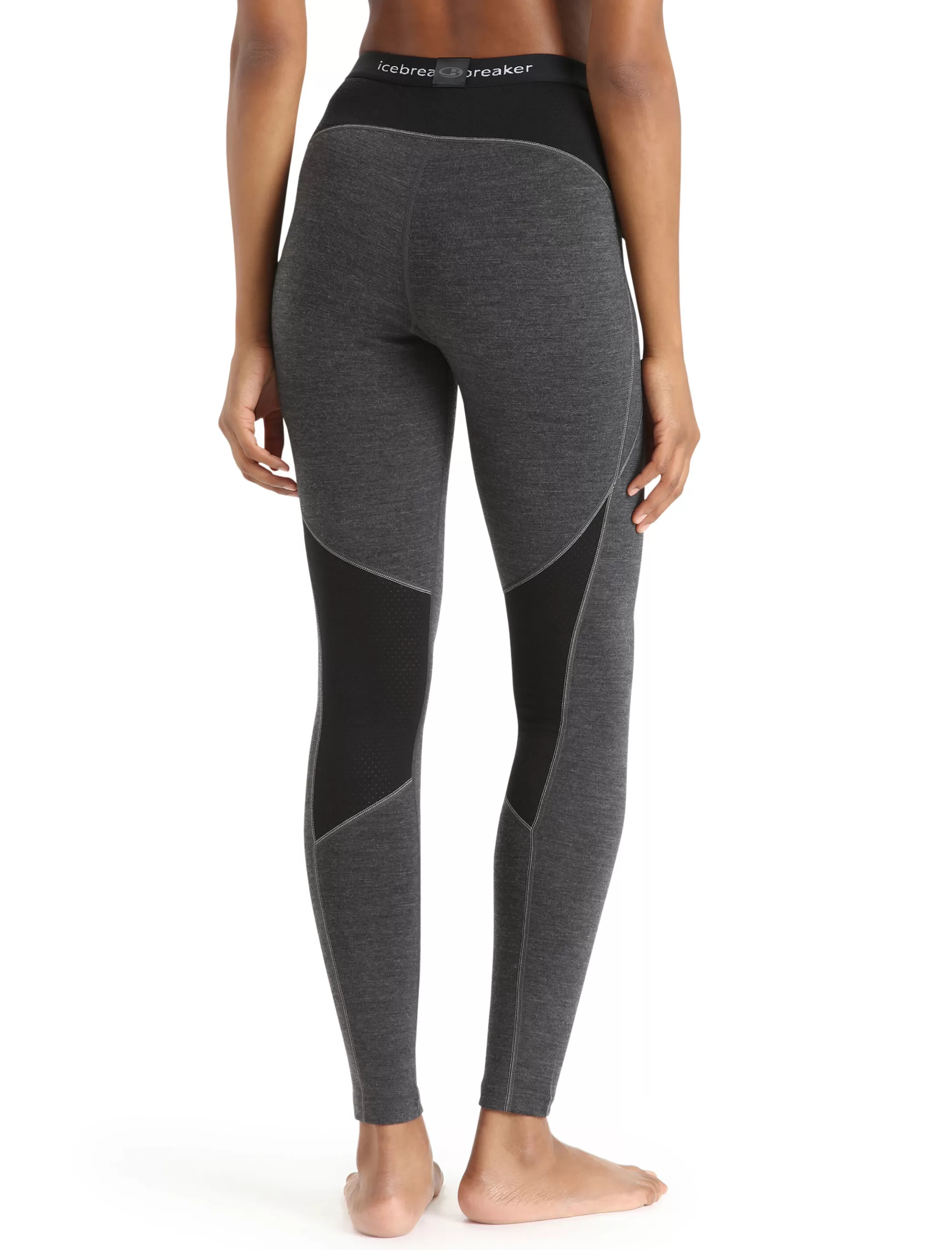 Discount icebreaker Women'S Bodyfitzone™ Merino 260 Zone Thermal Leggings Jet Heather/Black