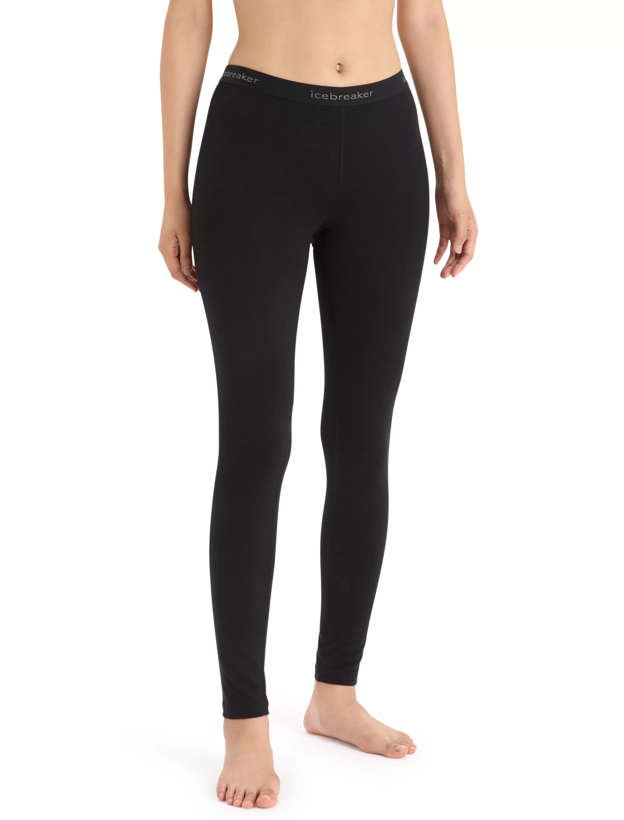 Clearance icebreaker Women'S Merino 200 Oasis Thermal Leggings Black