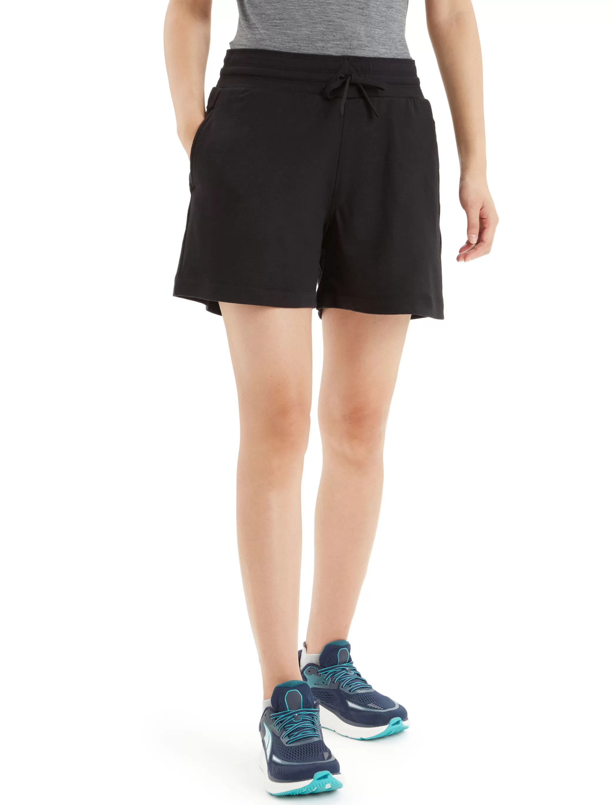 Cheap icebreaker Women'S Merino Crush 5'' Shorts Black