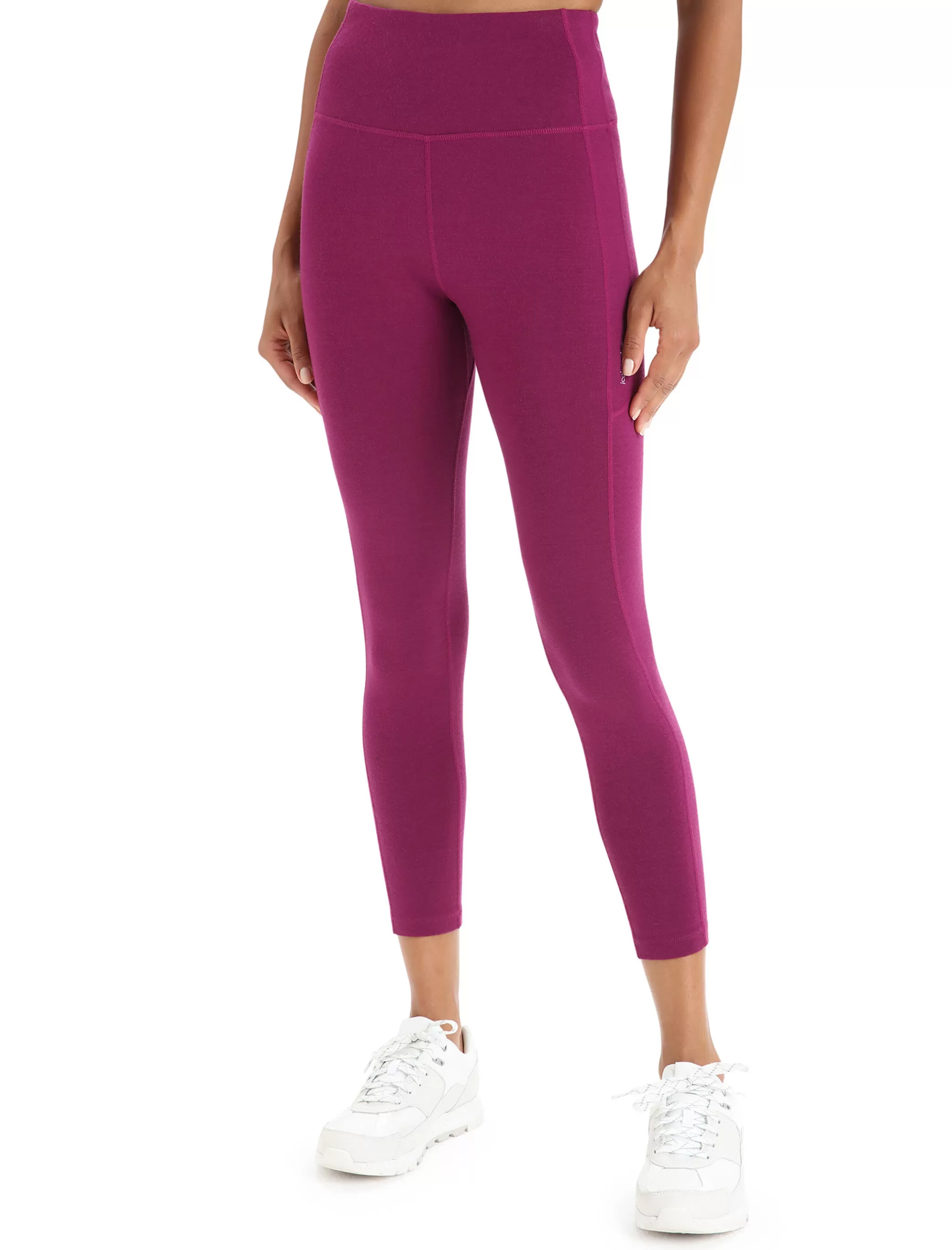 Shop icebreaker Women'S Merino Fastray High Rise Tights Go Berry