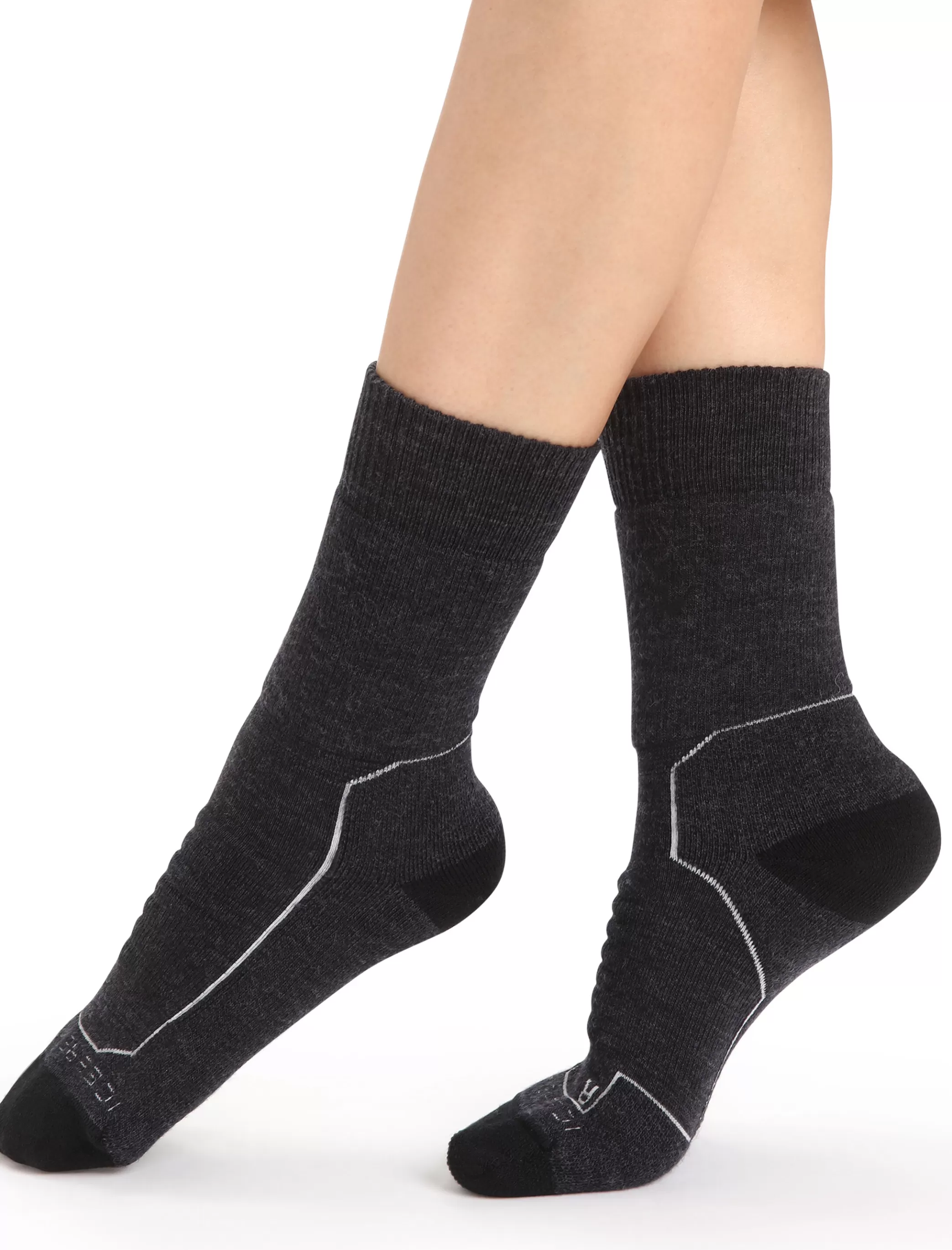 Store icebreaker Women'S Merino Hike+ Heavy Crew Socks Jet Heather