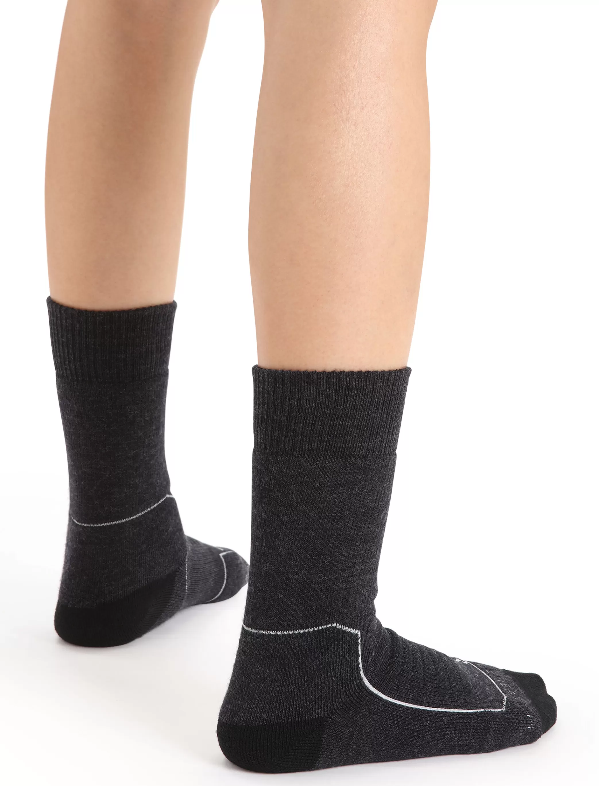 Store icebreaker Women'S Merino Hike+ Heavy Crew Socks Jet Heather