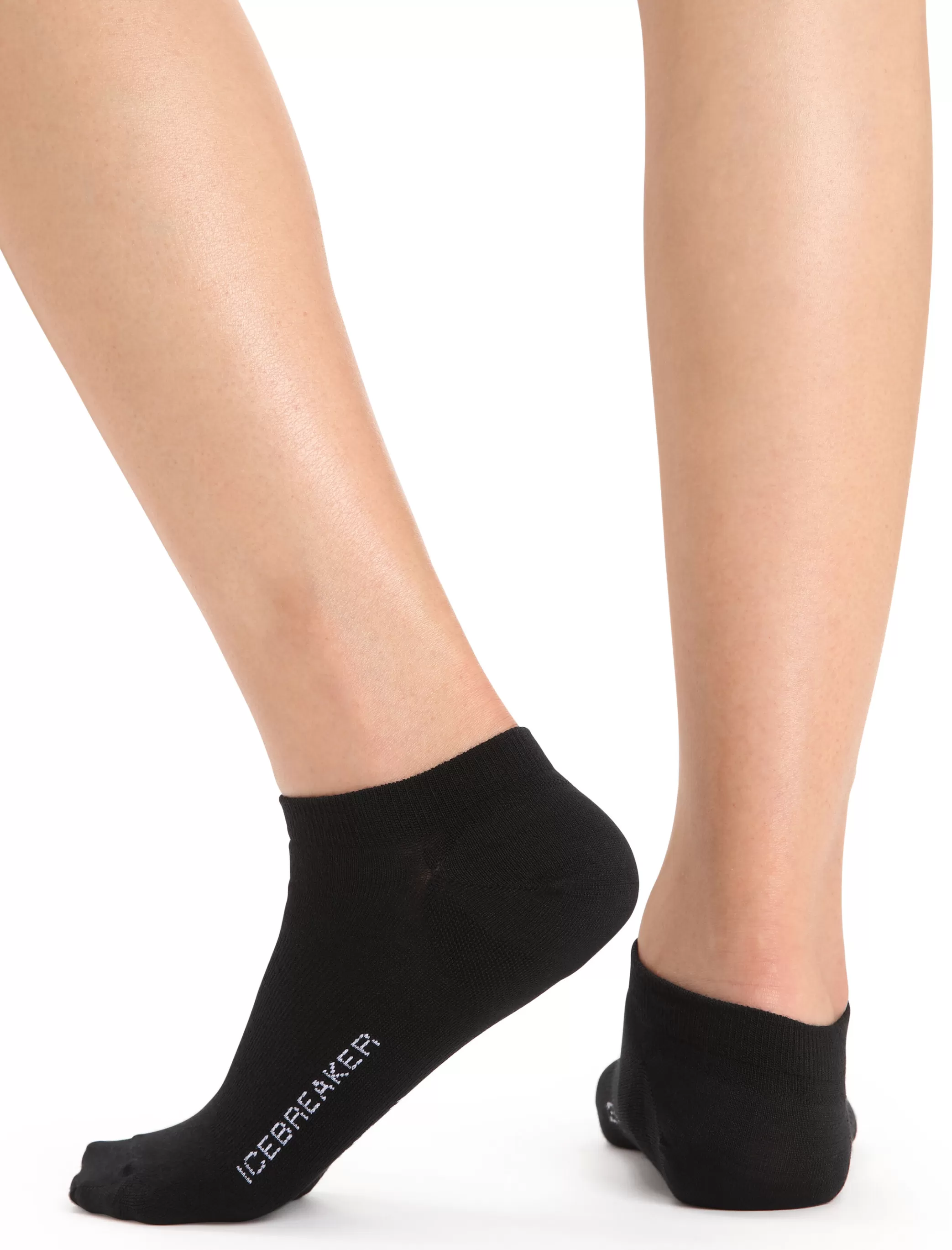 Fashion icebreaker Women'S Merino Lifestyle Fine Gauge No Show Socks Black/Snow