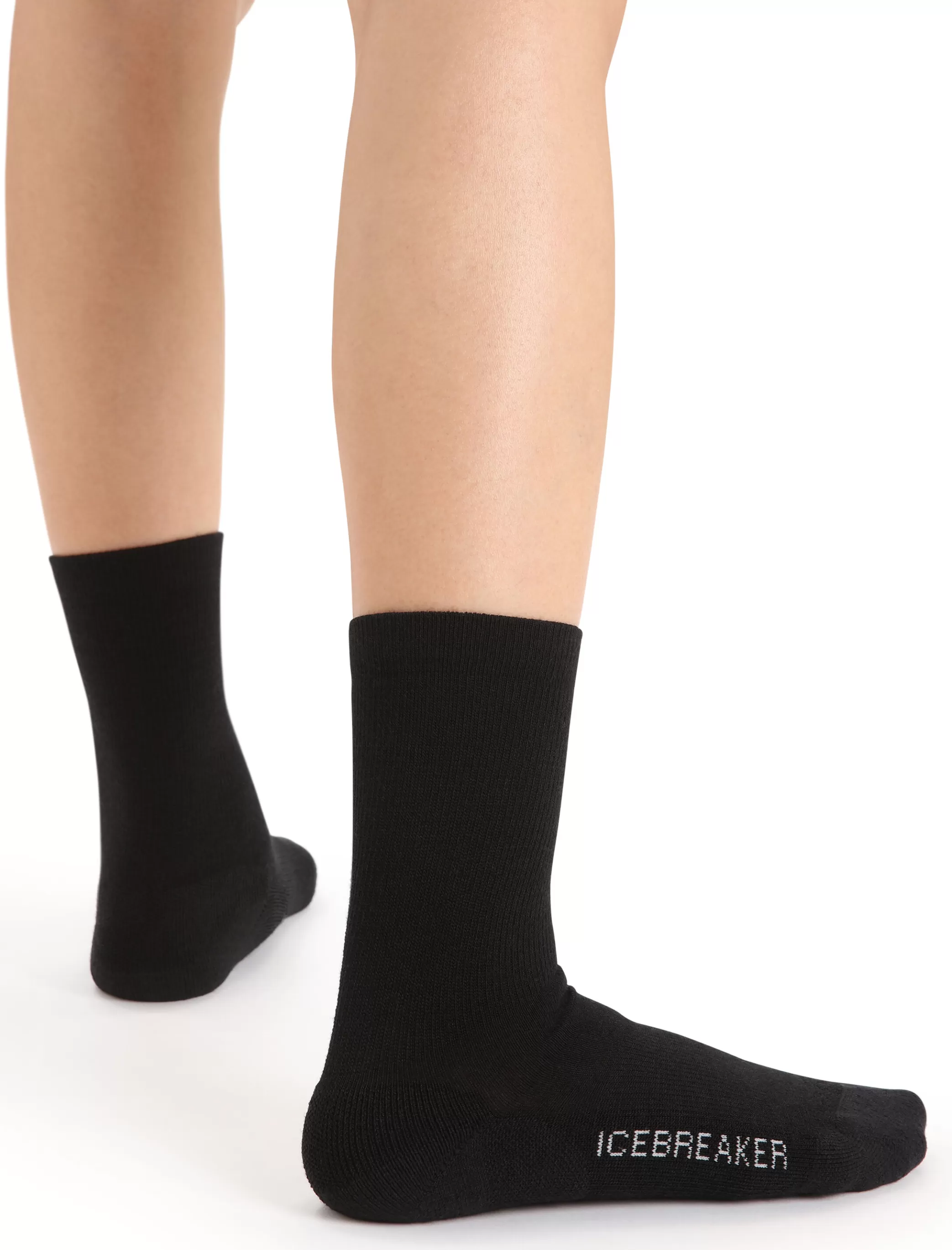 Cheap icebreaker Women'S Merino Lifestyle Light Crew Socks Black