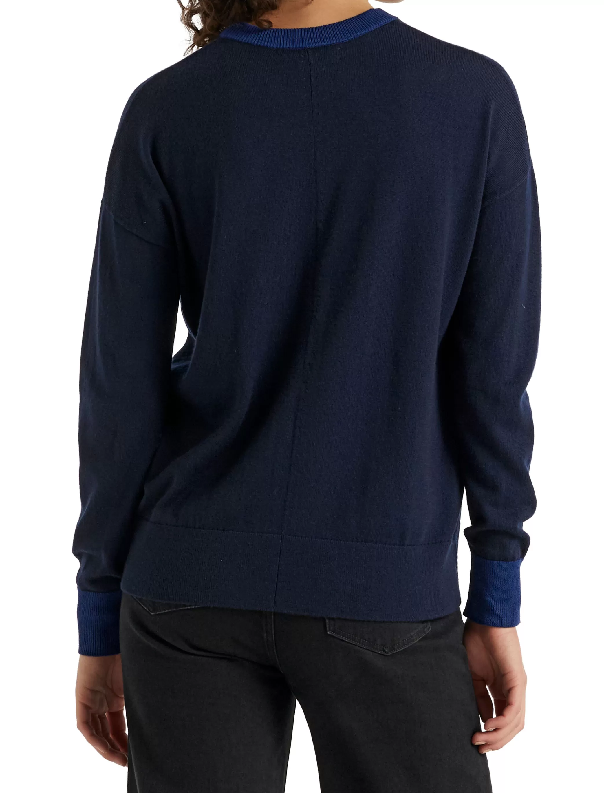 Outlet icebreaker Women'S Merino Shearer Crewe Sweater Midnight Navy/Royal Navy