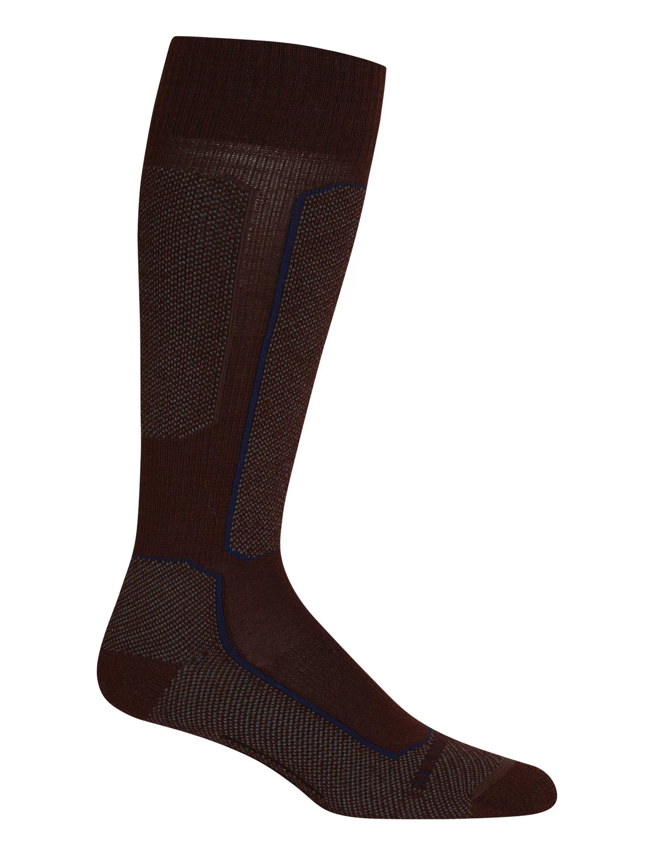 Cheap icebreaker Women'S Merino Ski+ Light Over The Calf Socks Espresso/Sage