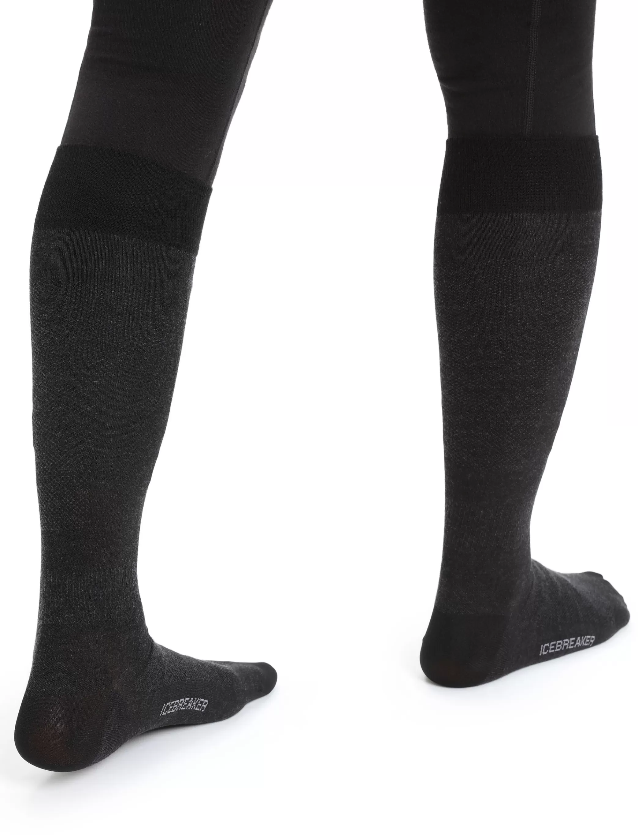 Outlet icebreaker Women'S Merino Snow Liner Over The Calf Socks Black