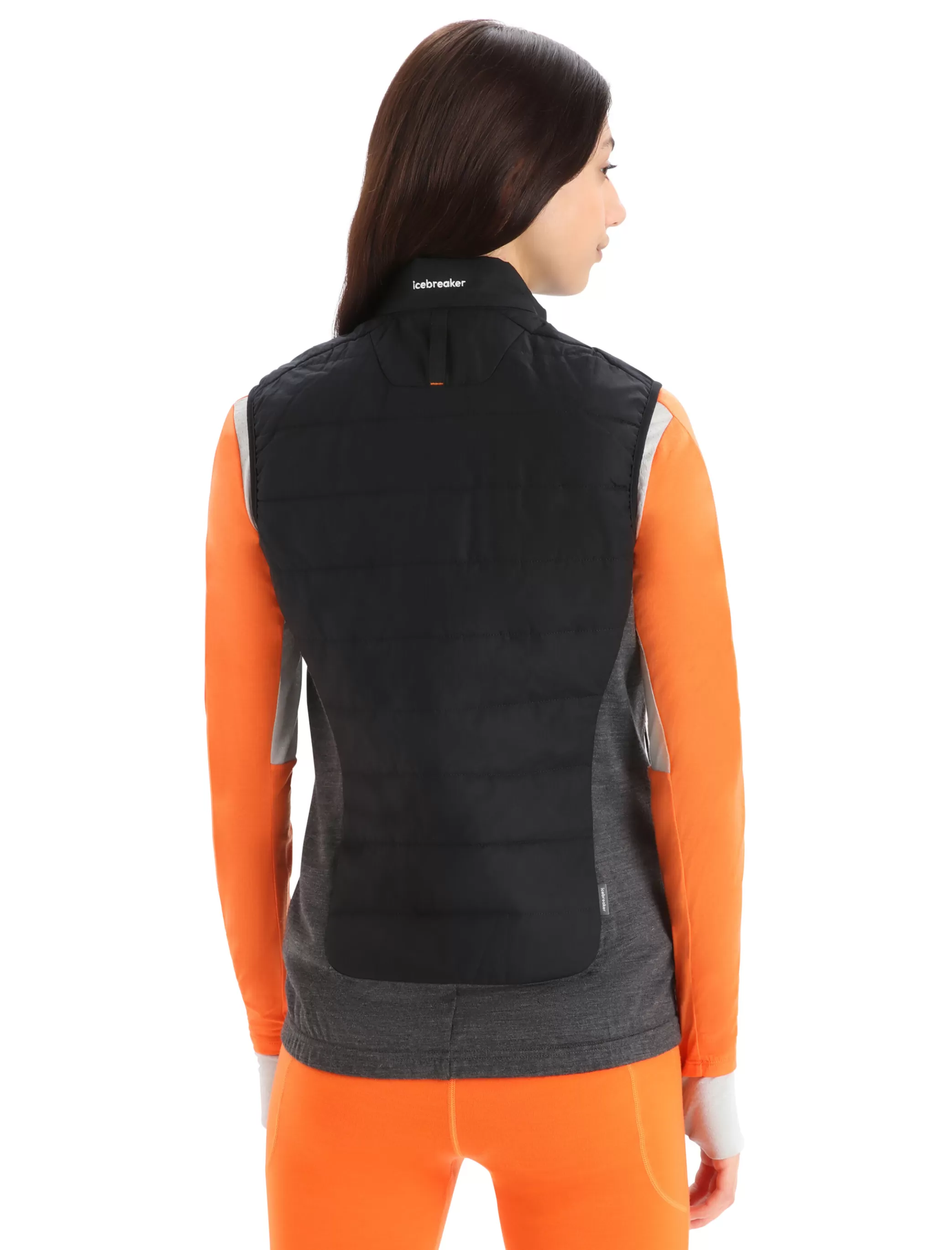 Fashion icebreaker Women'S Merinoloft™ Vest Black/Jet Heather